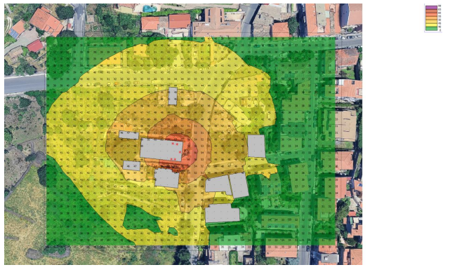 Mappa previsionale acustica